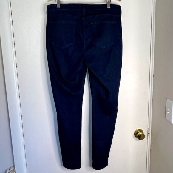 NOT YOUR DAUGHTERS JEANS NYDJ AMI SKINNY DARK WASH DENIM JEANS SIZE 10 - Picture 7 of 8